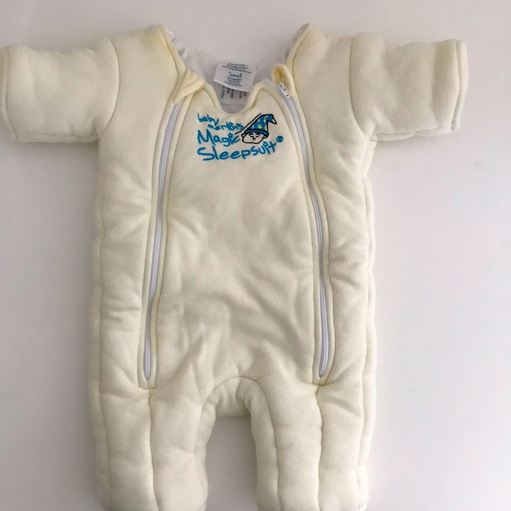 Baby merlins magic sleep suit